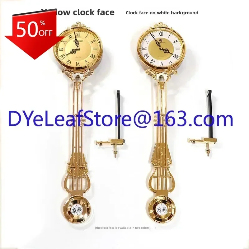 

Living Room Pendulum Clock Stand Clock Movement Vertical Quartz Clock Parts Floor Pendulum Accessories European