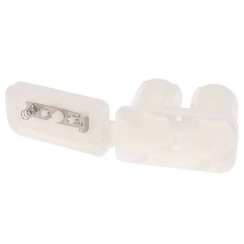 1 قطعة صندوق بطارية مزدوج عالمي لملحقات سخان مياه يعمل بالغاز أجزاء إمداد الطاقة البلاستيك مقصورات مزدوجة علبة البطارية