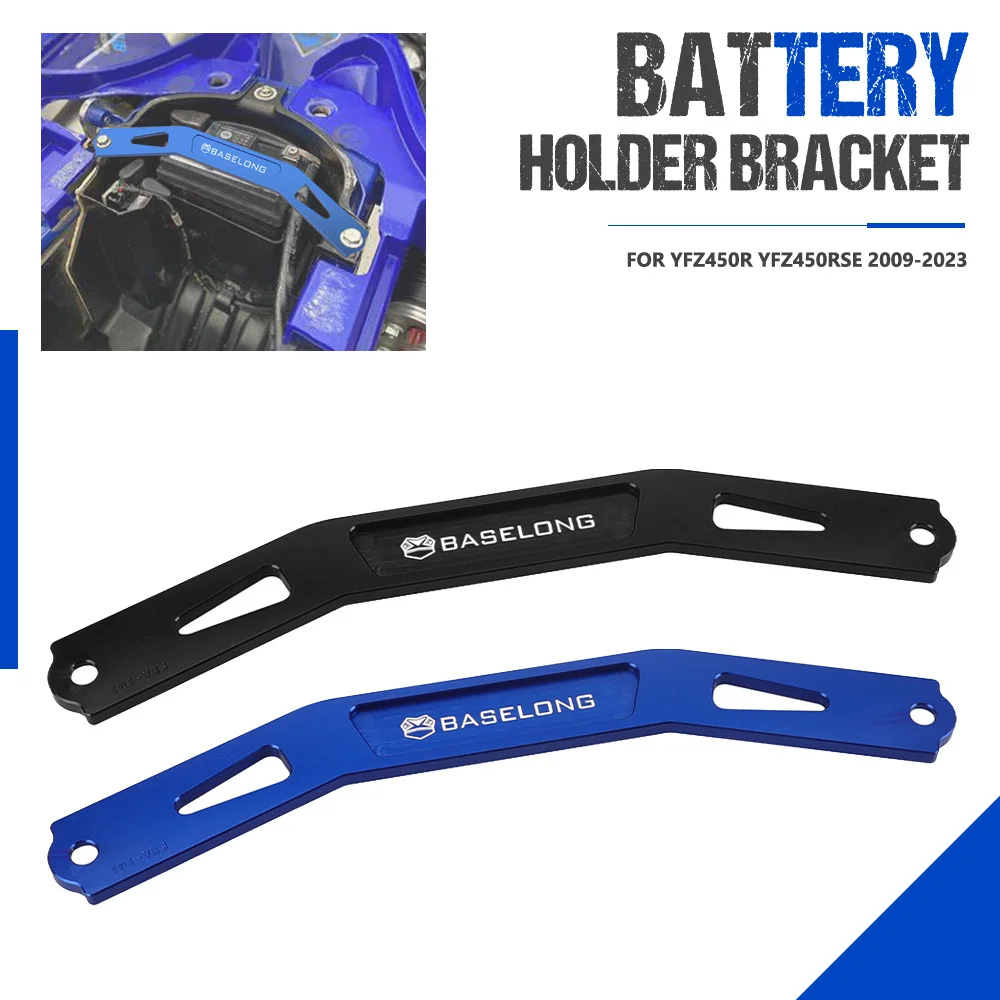 

For Yamaha YFZ450R SE 2009-2019-2020-2021-2022-2023-2024 Motorcycle Accessories Battery Holder Bracket Support YFZ450X 2010-2011