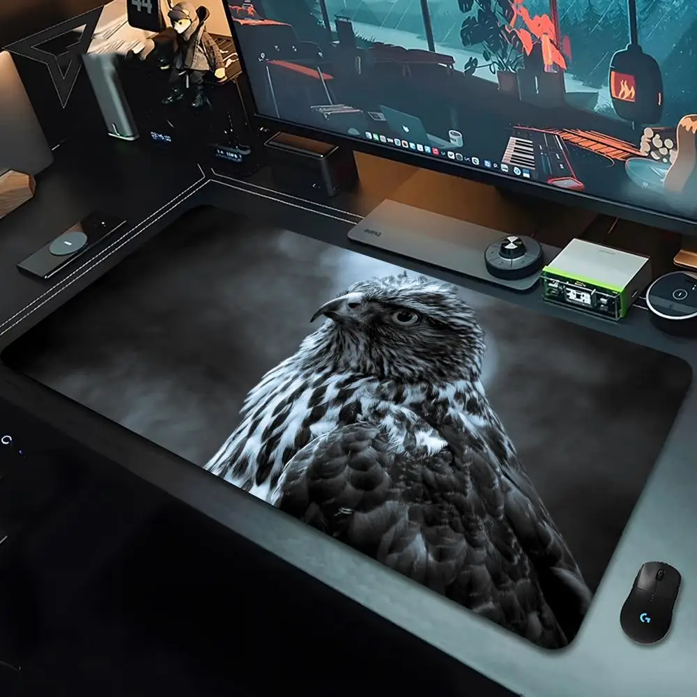 Animals Eagle Mouse Pad Super Value 80x40cm XL Lockedge Office Computer Desk Mat Table Keyboard Big Mouse Pad