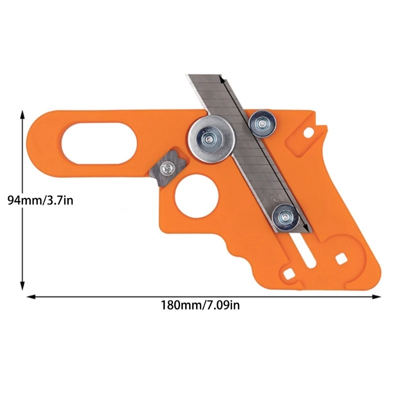 L69A Edges Band Trimmer Woodworking Manual Trimmer PVC Strips Gypsum Board Scraper