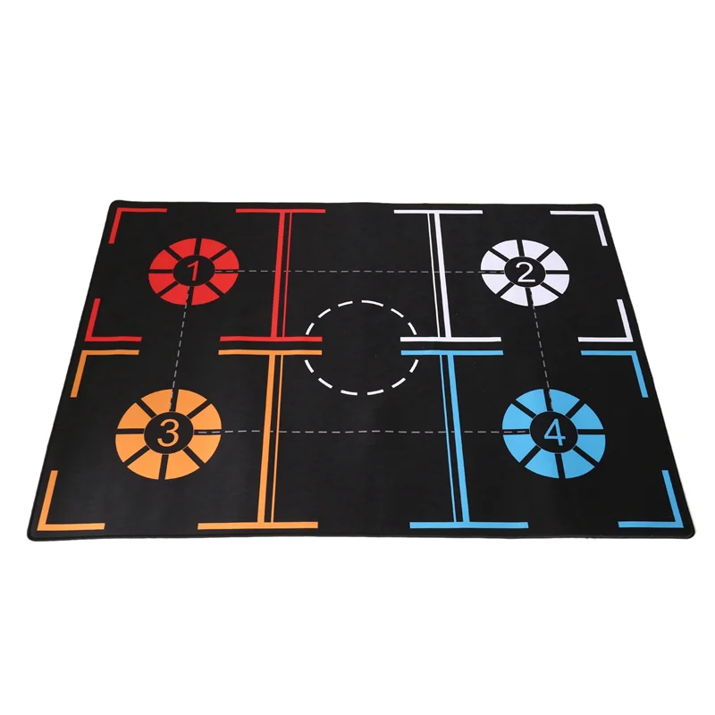 L71A 3X Standaard Basketbal Training Antislip Voet Oefenmat Dribble Controle Extra Voetstap Mat 108X76Cm Voor volwassenen