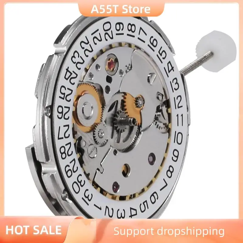 

A55T Watch Movement For Seagull ST2130 Automatic Movement Replacement Accessories For ETA 2824 Classic Silver