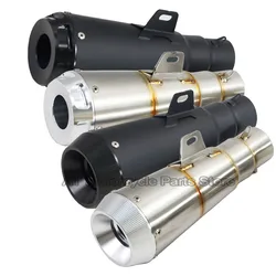 유니버설 인렛 51mm 모토 rcycle 배기 머플러 모토 크로스 파이프 suzuki gsr 600 cb650f trk 502 nc750x escape Moto univer CNC
