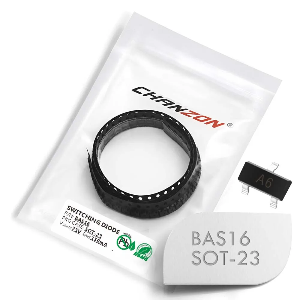 100 Pcs BAS16 Smd S…