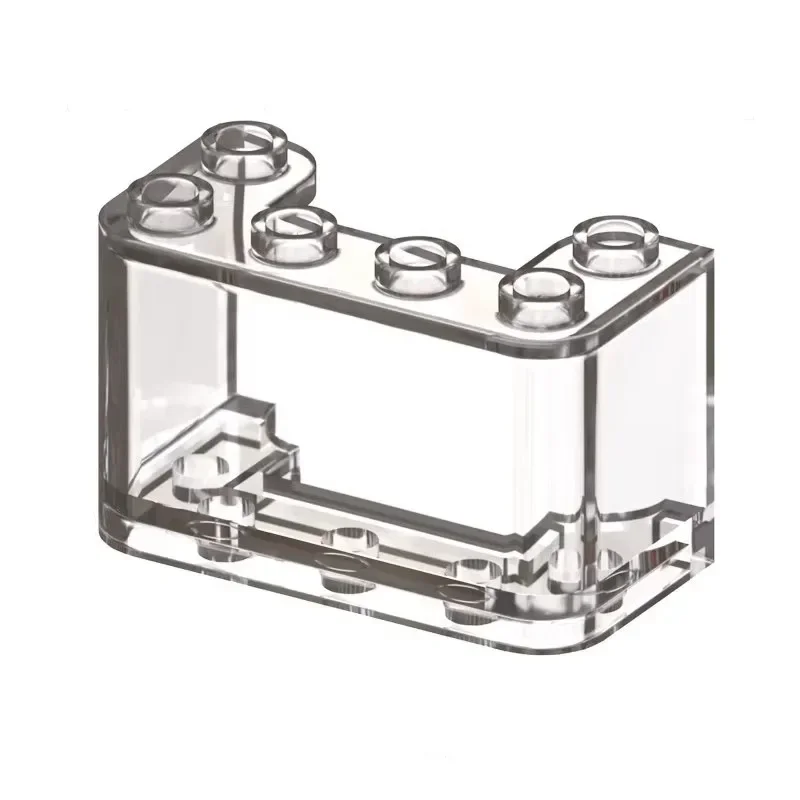 [18Pcs]【50g】 4594 2x4x2 Vertical Windshield Bay Window, Children DIY STEM Building Blocks Toy, Gifts For MOC Creators Group