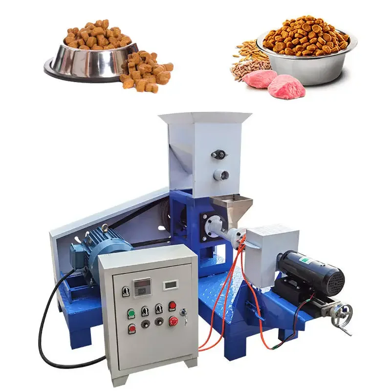 

Animal Pet Process Extruder Mill Catfish Small Make Food Manufacturing Float Pellet Fish Feed Machine