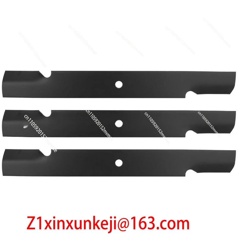 Black Lawn Mower Blade 21 Inch 3 Piece Pack Lawn Mower Accessories Blade