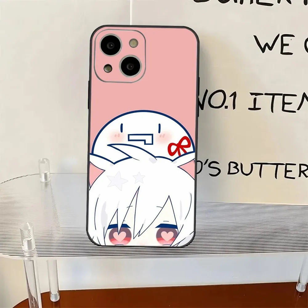 Anime mafumafu Phone Case For iPhone 11,12,13,14,15,XS,XR,X,Mini,Pro,Max,Plus Shell