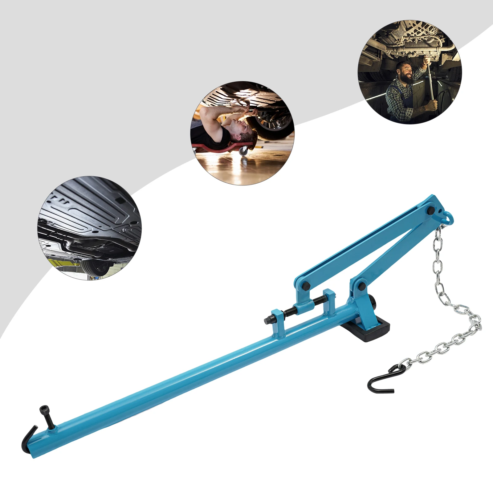 Outil de levier de bras de Suspension avec levier de montage de chaîne, levage de jambe d'essieu de jambe de jambe pour remplacer les roulements de roue