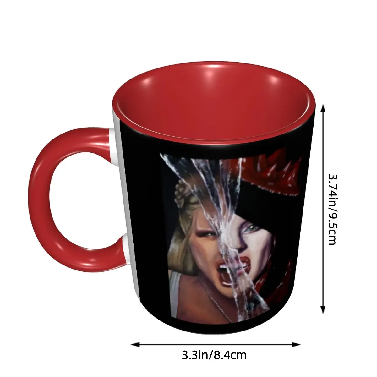 Custom Lady Gaga Mayhem Music Singer Mug DIY Ceramic Milk Tea Coffee Cups