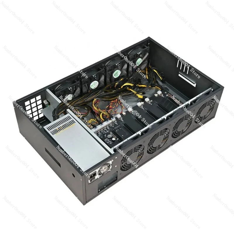 B75F Server Container Chassis Machine Rackmount Case Foldable Case Silent Gpu Server High Efficiency Gpu Chassis 8 Graphic Card