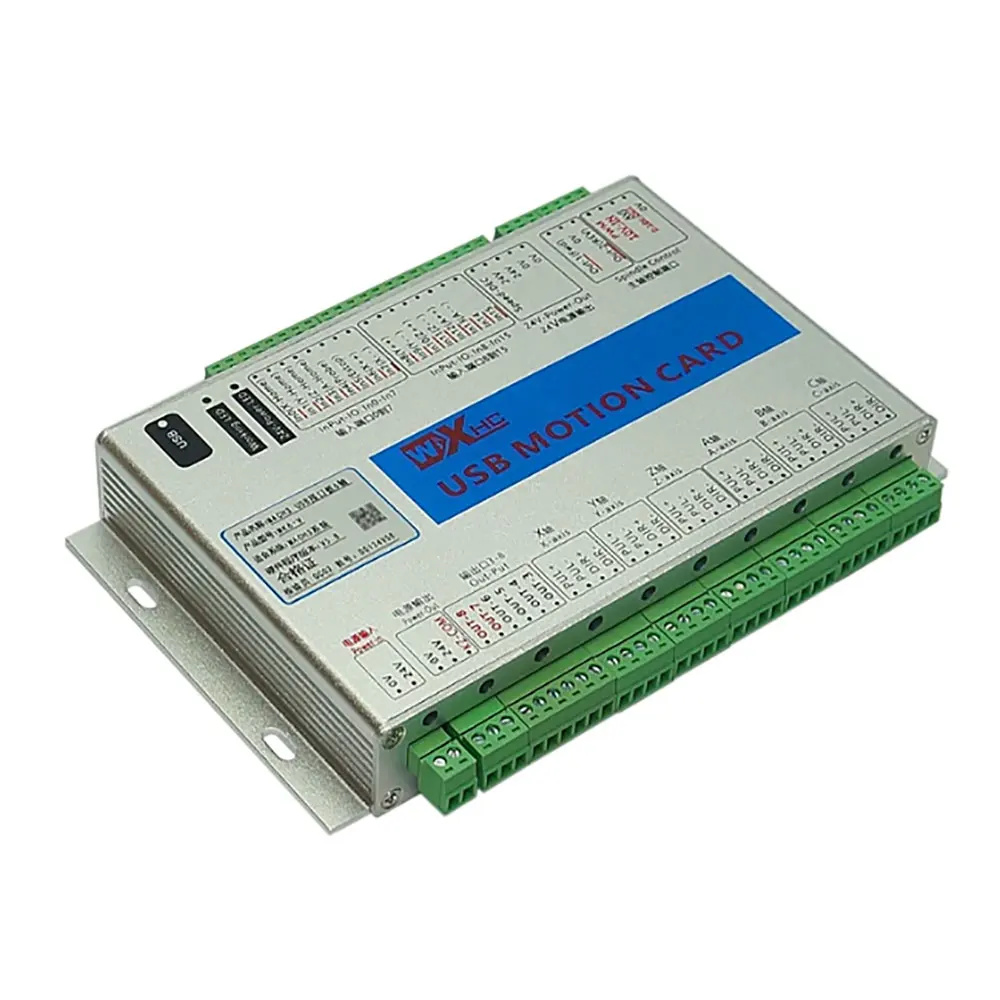 Original XHC CNC Mach3 USB Motion Control Card 3axis 4axis 6axis Breakout Board 2MHz Support Win7