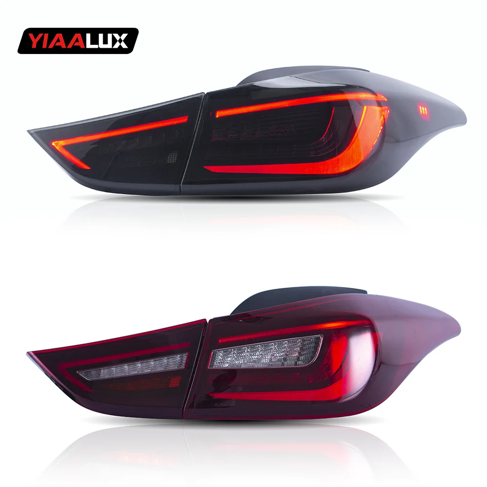 بدوره إشارة أضواء خلفية سيارة LED أضواء خلفية الجمعية لشركة هيونداي إلنترا 2011 2012 2013 2014 2015 2016 مخصص