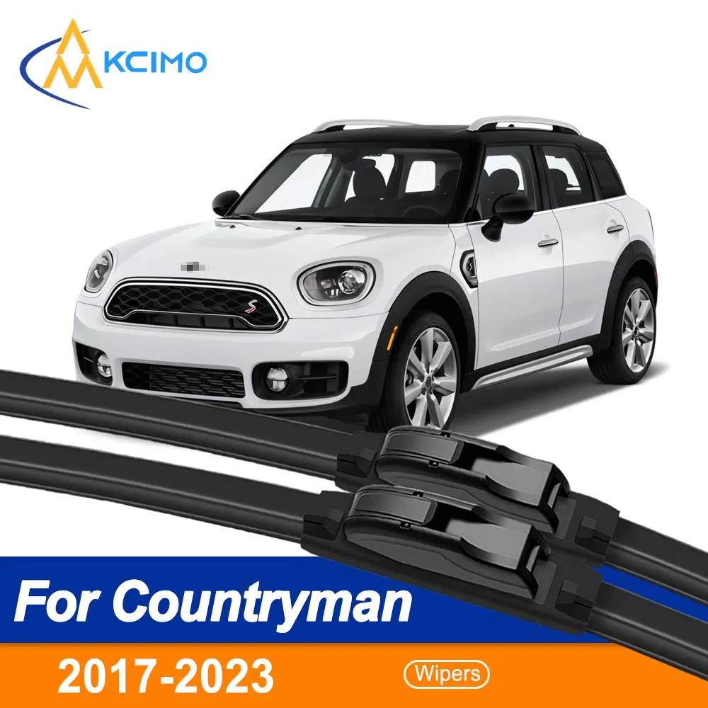 

For Mini Countryman F60 2017-2023 Wiper Front Wiper Blades 2pcs HD Quiet Durable Automotive Wiper Windshield Accessorie 23''21''