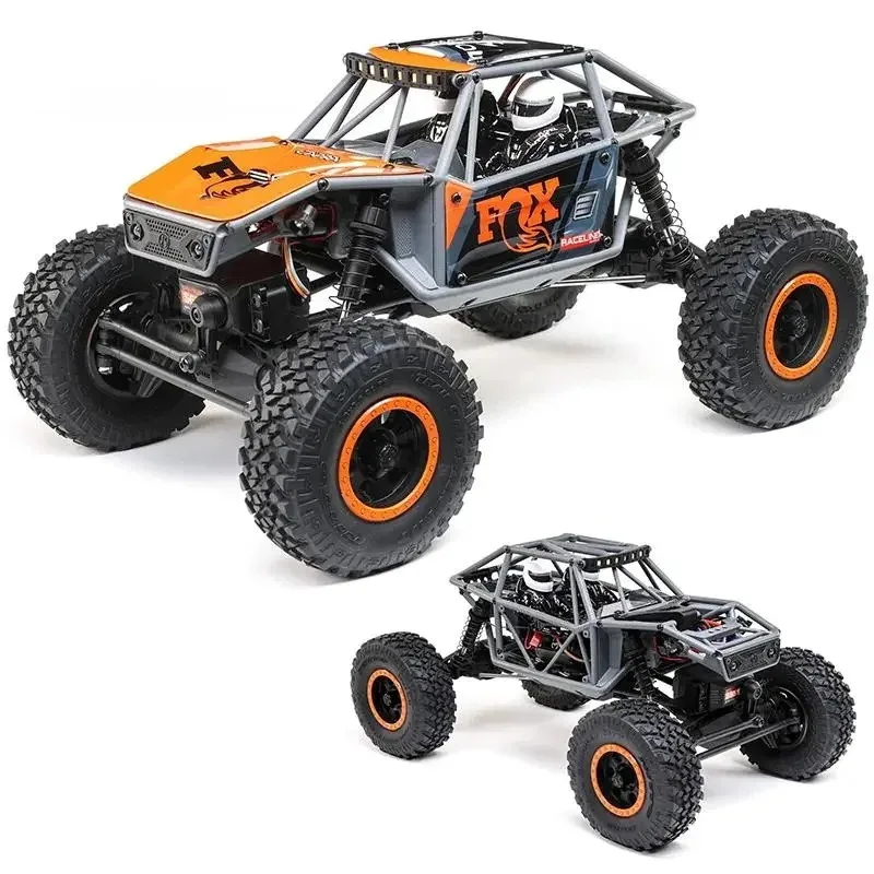 액시얼 뉴 V2 리틀 고트 1/18 시뮬레이션 스케일 클라이밍 카 Utb18 Capra 4wd 무제한 트레일 금속 변속기 플레이 가능