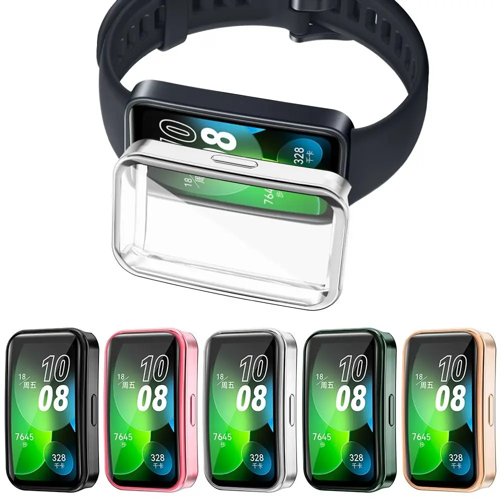 Accessories Bumper Smart Watch Cover Screen Protector TPU Case Protective For Huawei Band 8