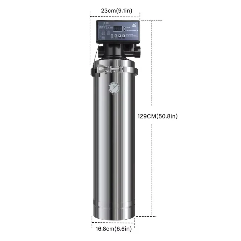 

2025ZP-SKZ168-1154-4500L Fully Automatic Self-cleaning Backwash Stainless Steel Ultrafiltration Water Filter
