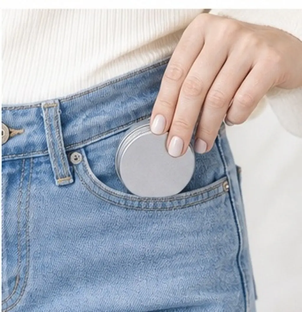 20Pcs Portable Aluminum Mini Jars Container Cream Travel Bottle For Travel 15G Seamless Leakproof Lids Creams Lotions