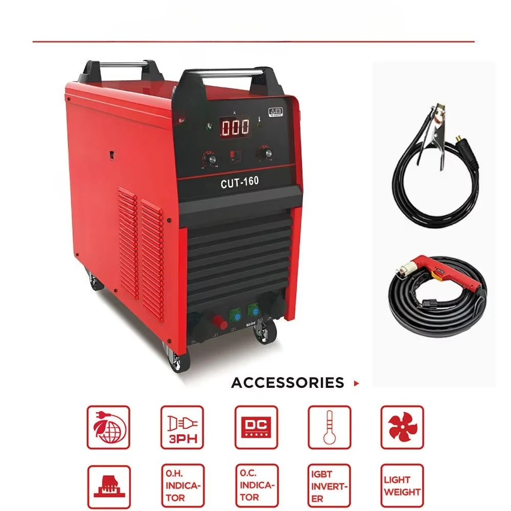 EDON High Efficiency Plasma Cutter Cutting Machine CUT-160 Welding Machine  Equipped with CNC