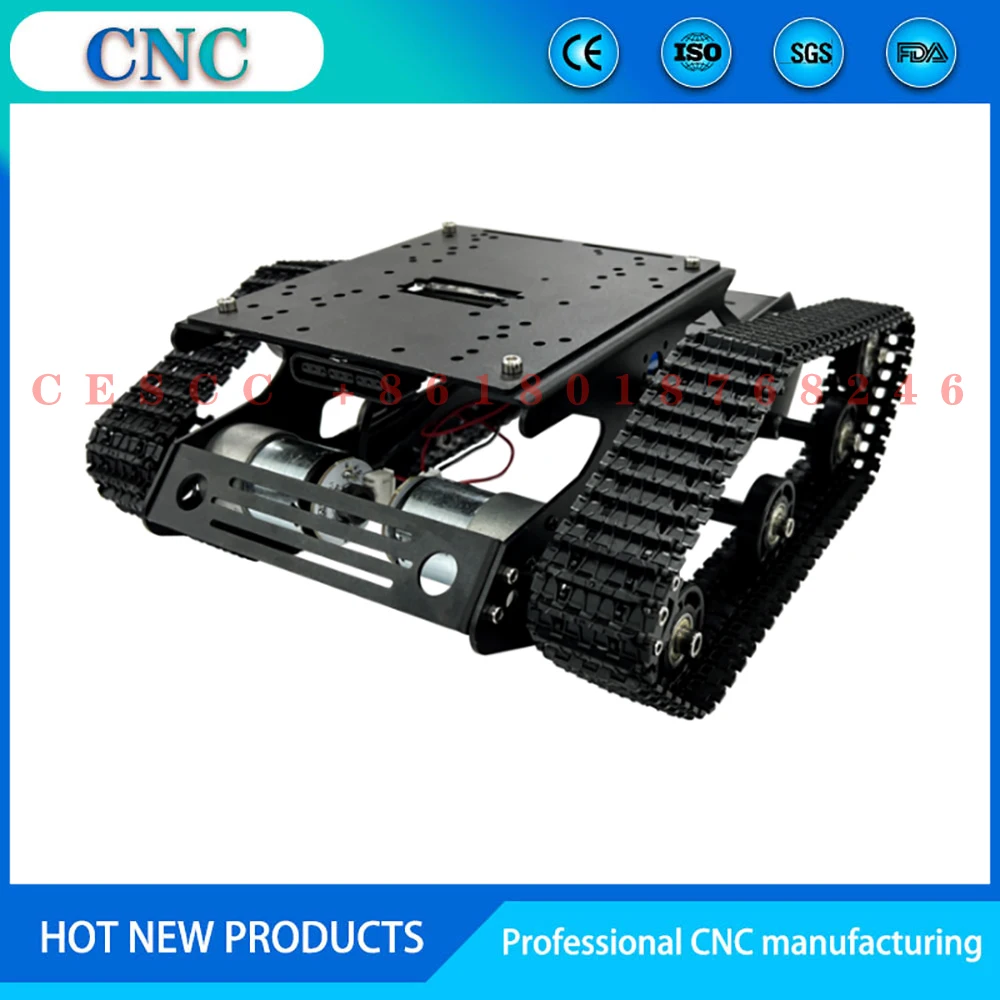 TR300P tracked tank chassis ROS robot open source development platform mobile APP control off-road