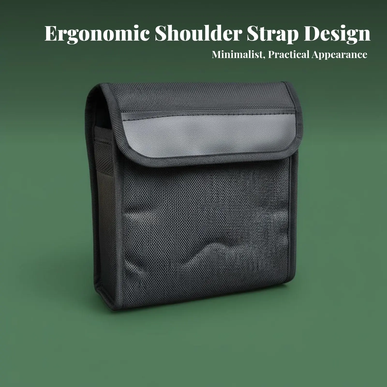 50mm Viewing Device Storage Case Lightweight Viewing Device Carrying Case Long-Lasting Hook and Loop Closure for Avian Watching