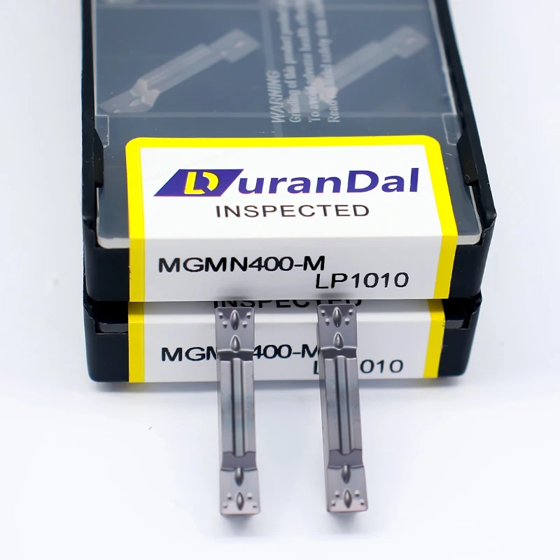 Imagem -02 - Inserções de Separação Revestimento Pvd Ferramenta de Torno Cnc Lâmina de Ranhura Inserções de Carboneto de Alta Qualidade Mgmn400-m