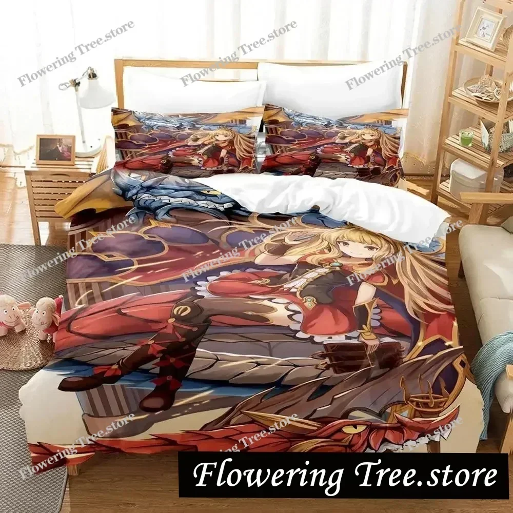 Anime Riamu Yumemi Cinderella Girls Bedding Set Boys Girls Twin Queen Duvet Cover Pillowcase Bed Kids Adult Home Textileextile02
