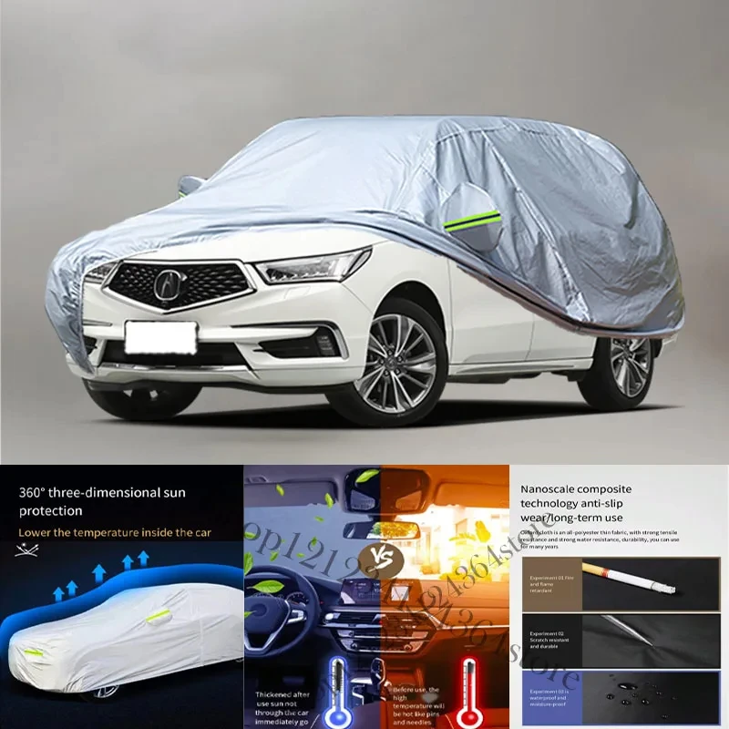 

For Acura MDX Auto Anti snow Anti dust Anti-uv Anti peeling paint And Anti Rainwater 210t car cover Car cover protection