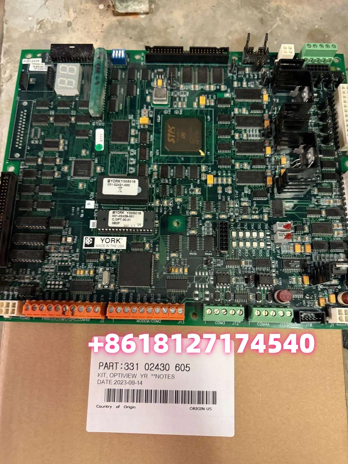 Suitable for  air Conditioner Centrifuge Screw Machine Motherboard 331-02430-601/605 air Conditioner Accessories Circuit Board