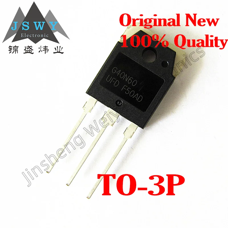 

(2/10 pieces) SGH40N60UFDTU TO-3P G40N60/Insulated Gate Bipolar Transistor/600V40A/Brand new original stock Electronics