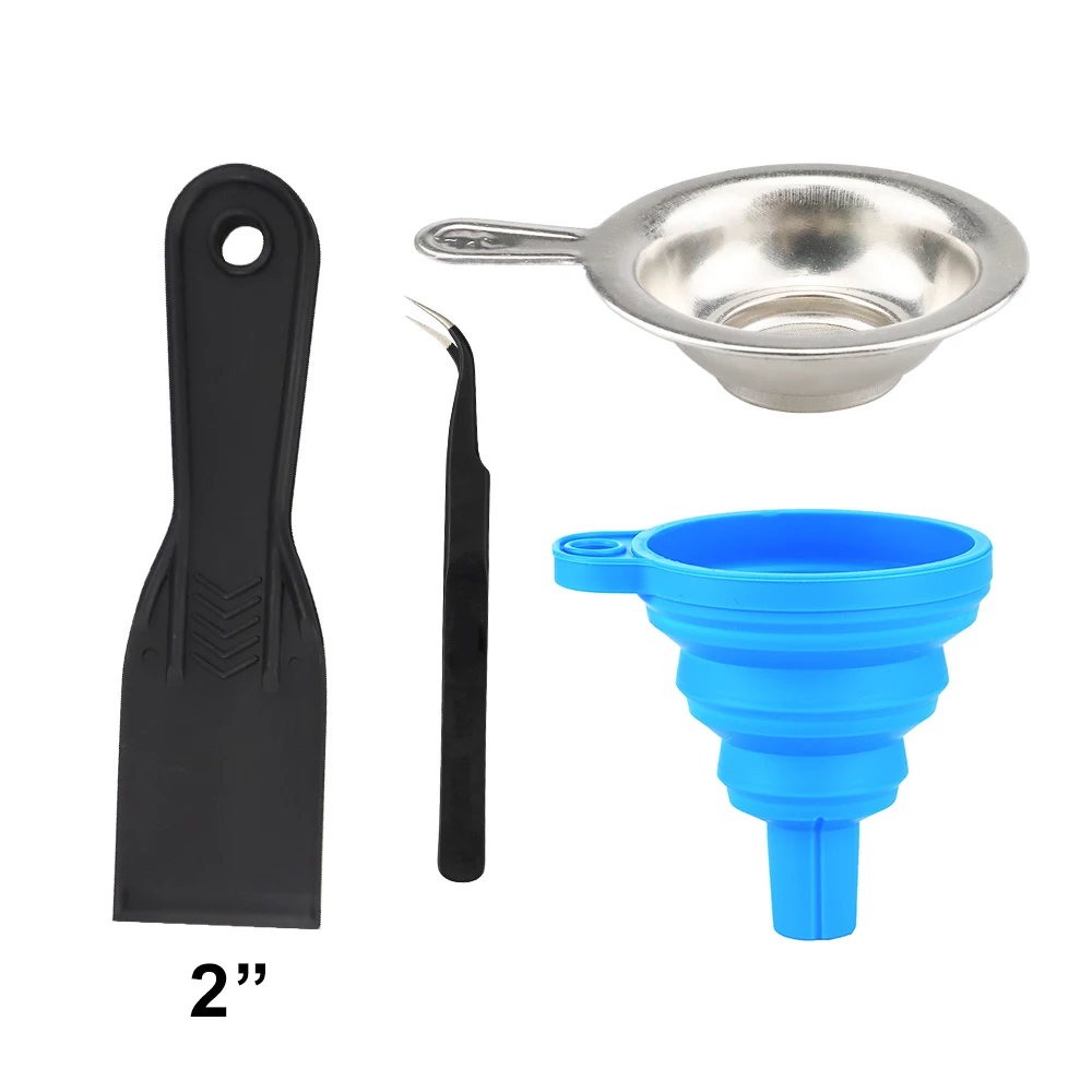 SLA DLP Resin Special Shovel Kit, Rubber Plastic Model Remover Tool Compatible Photon-S, Universal for Ender 3 3D Printer