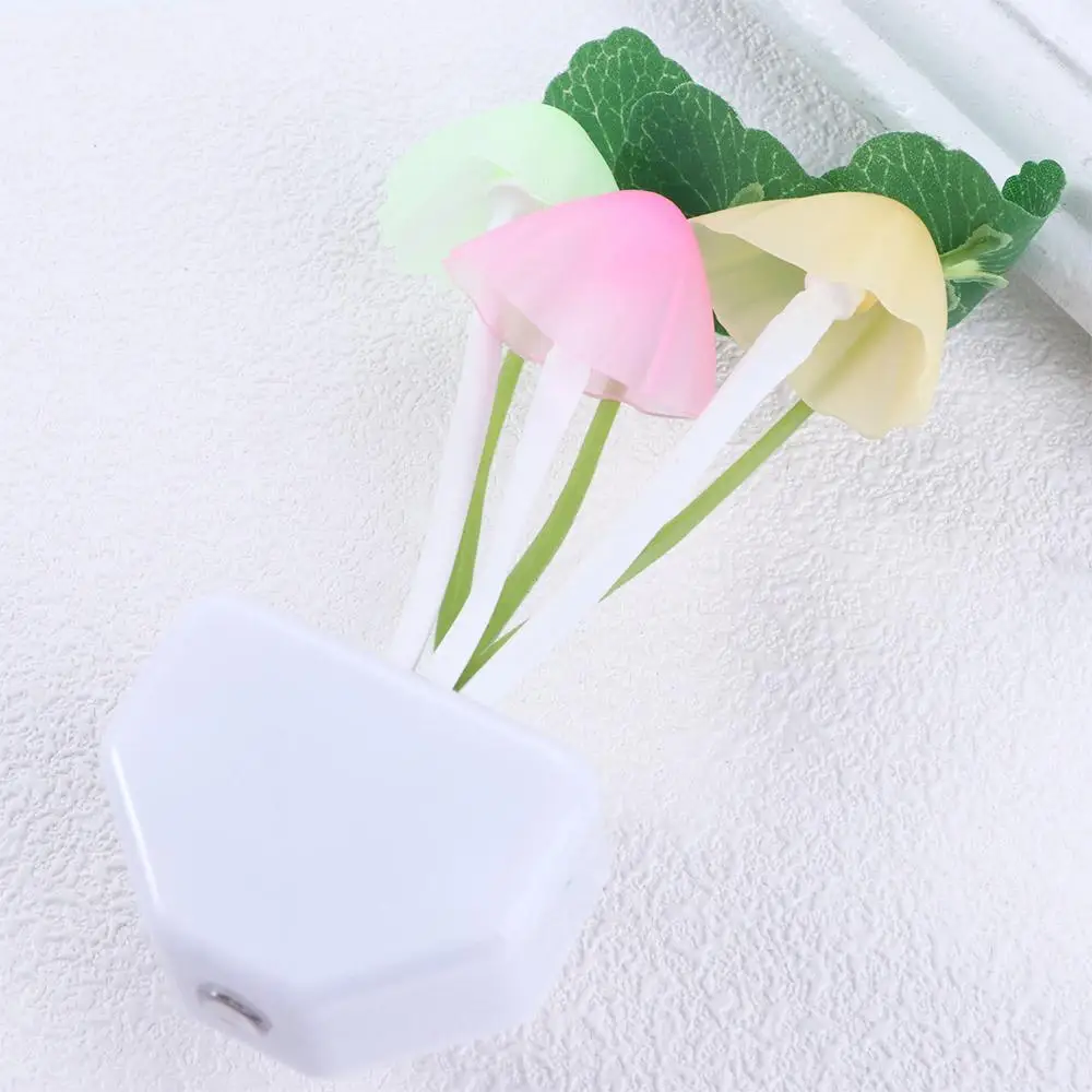 Bedroom Multicoloured Cute Control Dream New Romantic Home Bed Sensor Control LED Lamp Mushroom Light Colorful