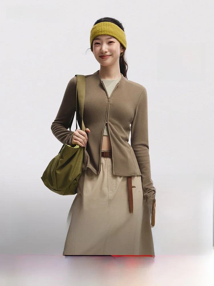

Bananain High Elastic Fleece Women's Breathable Anti-Static Outdoor Warm Long Sleeve Base Shirt mid Warmth PM007 T-Shirt