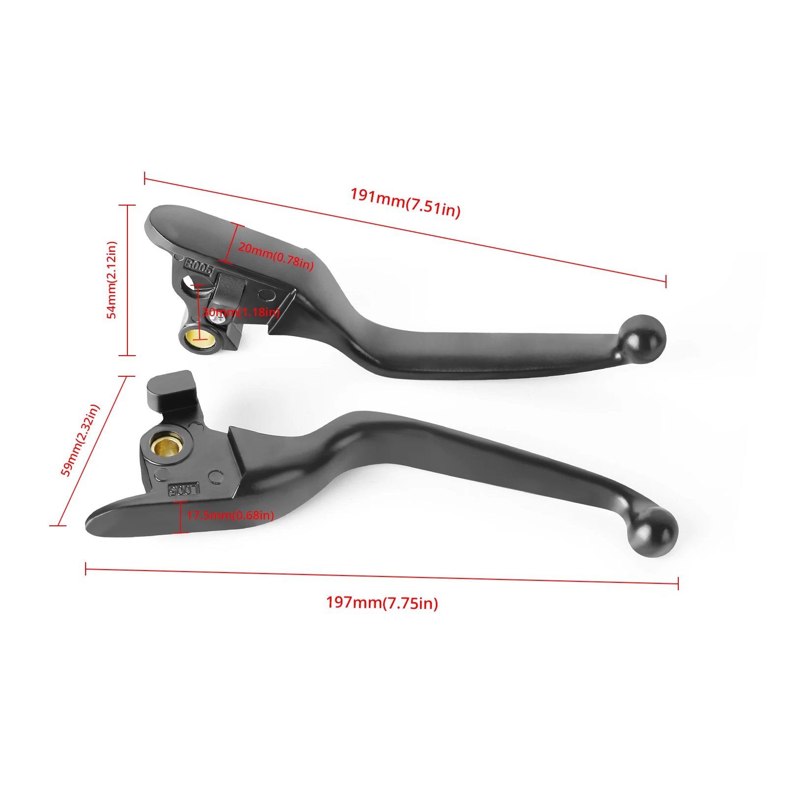 Motorcycle Brake Clutch Levers Fit For Harley Softail Breakout Fat Boy Deluxe Heritage Classic Street Bob Low Rider 2015-2022