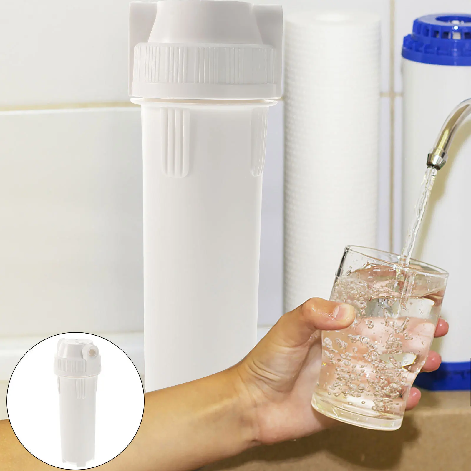 

10 Inch Filter Bottle Filtering Water for Drinking Bottles Purifier Portable Purifying Camping