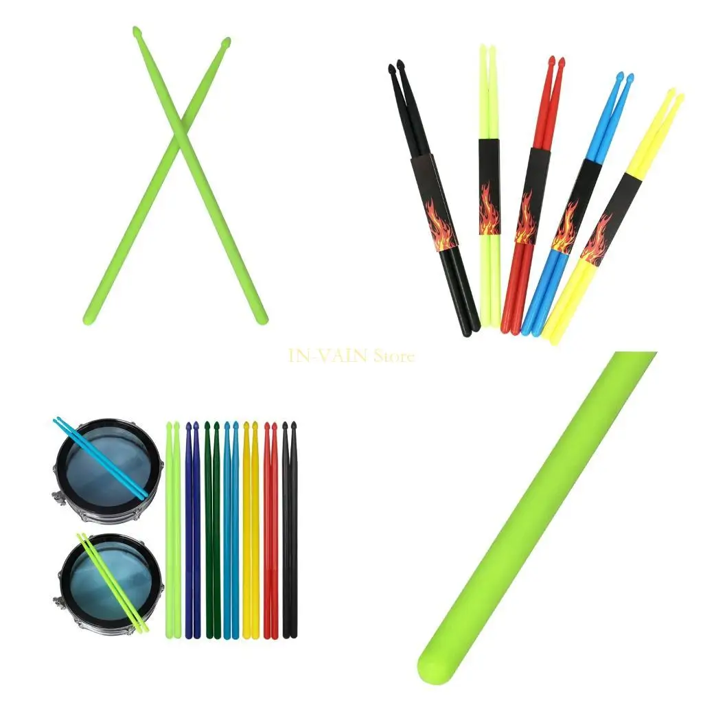 

M5TC 5A Drumsticks Нейлоновые пластиковые текстурные практики Pramstics, подходящие для различных уровней игры и потребностей в