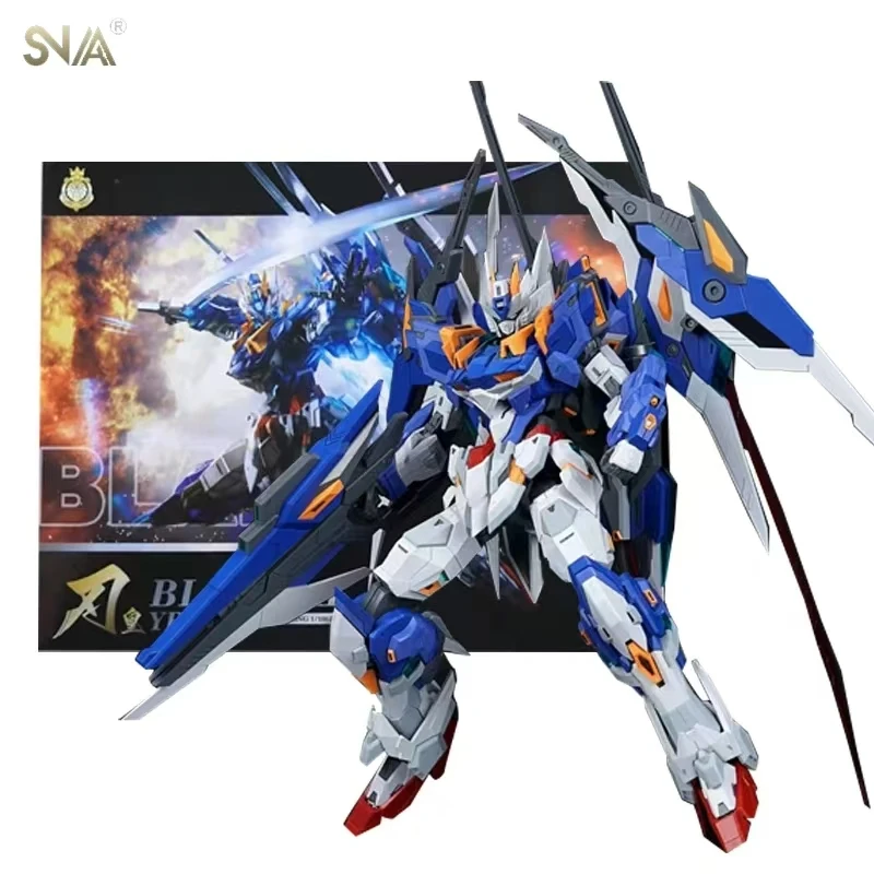 Snaa Model Mg 1/100 Yr-02 Blade King Assemblagemodel Beweegbare gewrichten Hoge kwaliteit Collectible Robot Kits Modellen Kids Gift