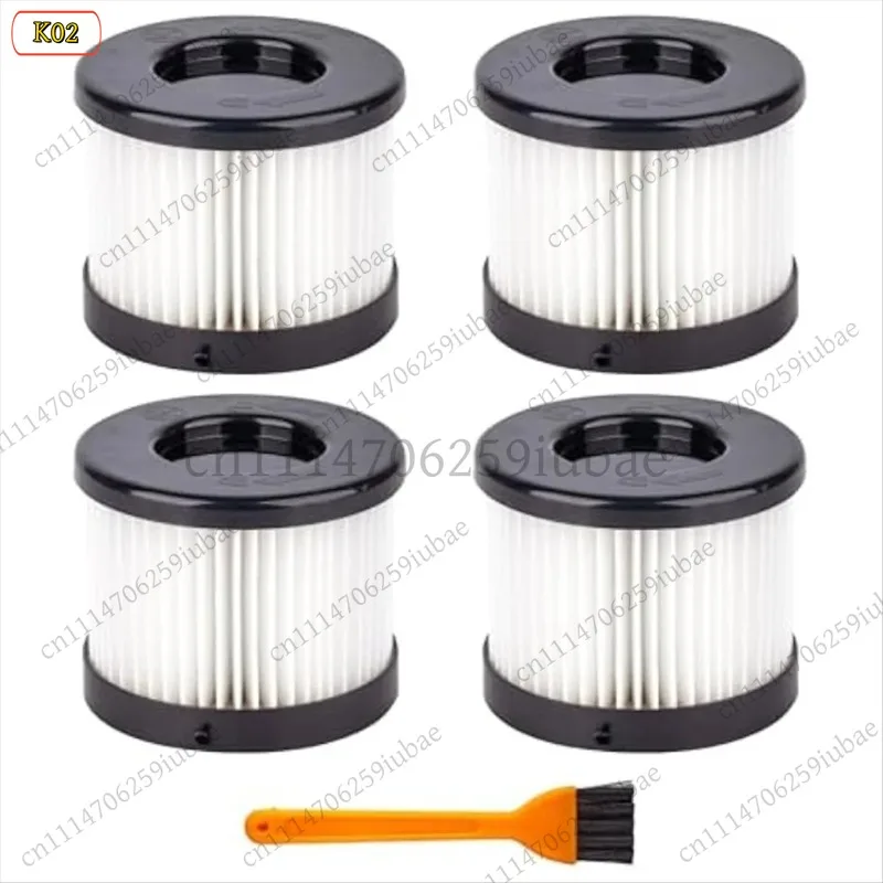 4Pack 49-90-0160 HEPA Dry Filter Replacement for M18 Compact Vacuum 0882-20 w/ 1 Cleaning Brush