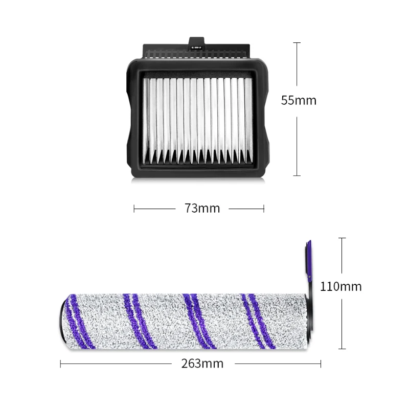 Compatible for 나르월 Narwal S20 Pro Vacuum Mop Cleaner Accessories Brush Roller and HEPA Filter Replacement Spare Parts - view 6