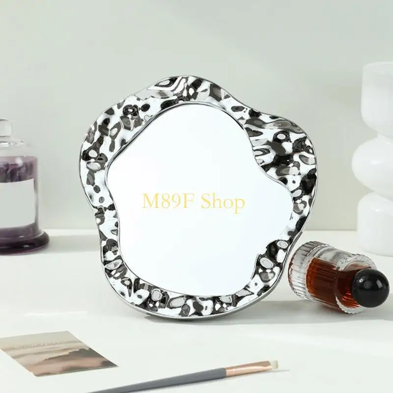 M89F Gương mỹ phẩm Cloud Vanity gương máy tính trang điểm máy tính để bàn, gương trang điểm du lịch