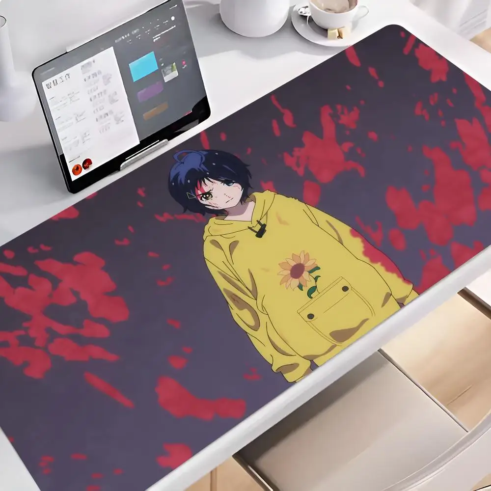 Wonder Egg Priorityes Mouse Pad Anime game mause pads cs lol XXL Home HD Computer Desk Mats Carpet Gamer Office Laptop Soft Desk