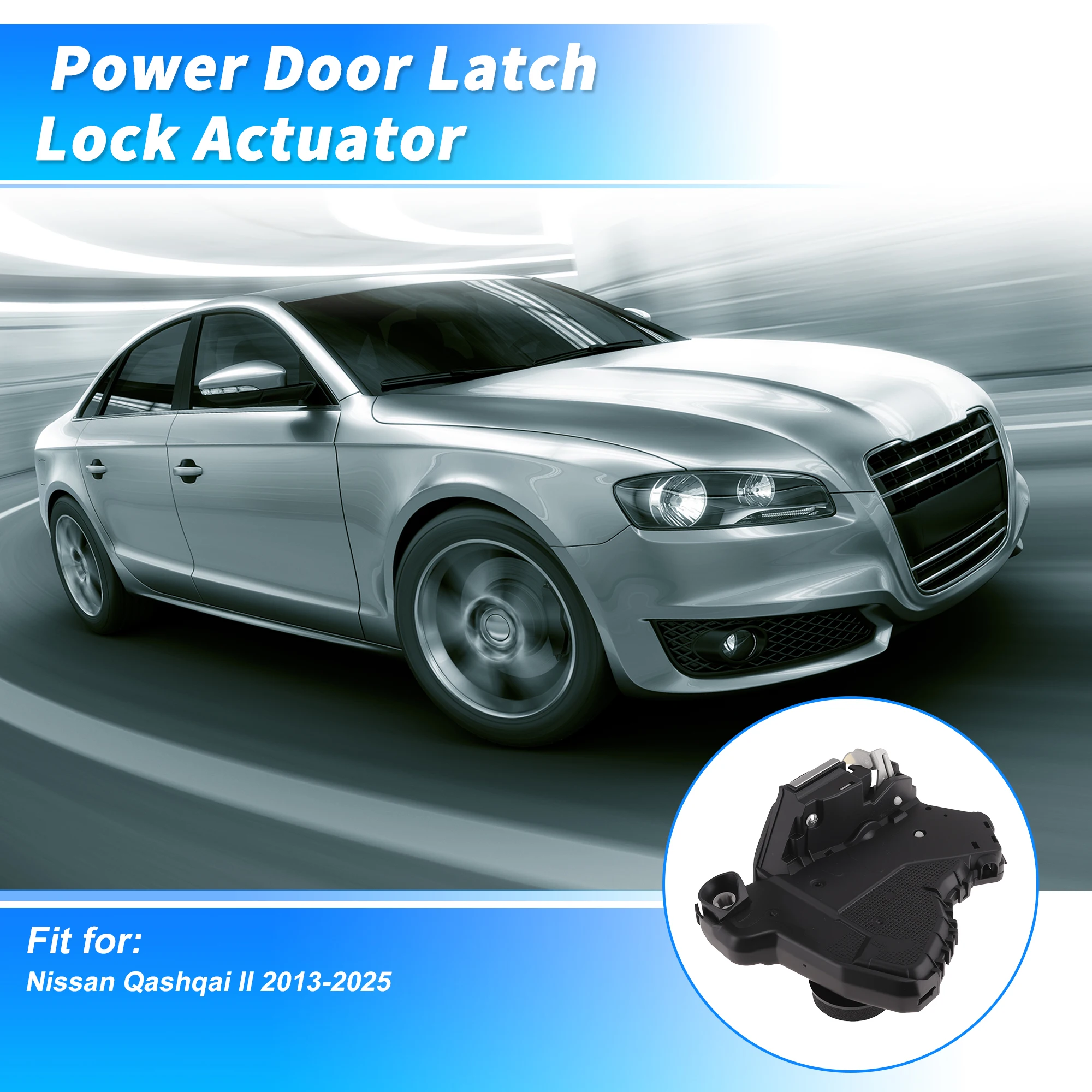 UXCELL 825004EA2A Rear Right Power Door Lock Actuator for Nissan Qashqai II 2013-2025