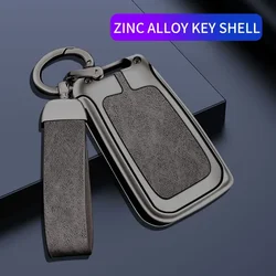 Zinc Alloy Car Key Cover Holder Shell For SEAT Ateca Leon FR 2 Ibiza Remote Control Protector For Seat FR Key Case Accessories