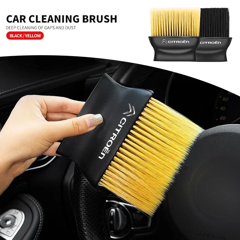سيارة التنظيف الداخلي مركز وحدة التحكم فرشاة ناعمة لسيتروين C1 C2 C3 C4 C5 C6 C8 C4L DS3 DS4 DS5 LS DS6 جراند بيكاسو C3-XR C4