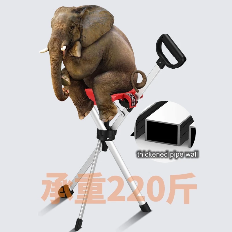 Foldable multifunctional cane chair, lightweight, shock-absorbing, mountaineering, anti slip, hiking hand cane chair