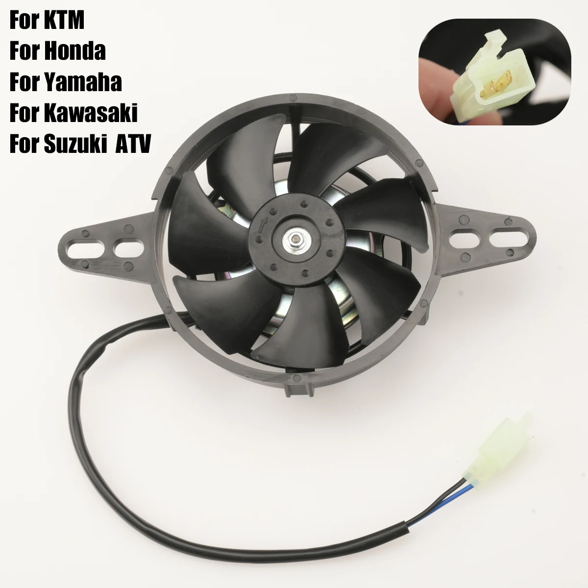 

Motorcycle 12V Cooling fan Oil Cooler Engine Electric Radiator For KTM ATV Honda Yamaha Kawasaki Suzuki Motocross Accessories