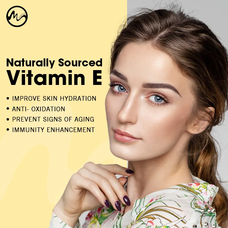 Vitamin E Capsules Antioxidant 180MG 400 IU- Easily Absorbed Form - Supports Skin, Heart and Immune Health dietary supplement