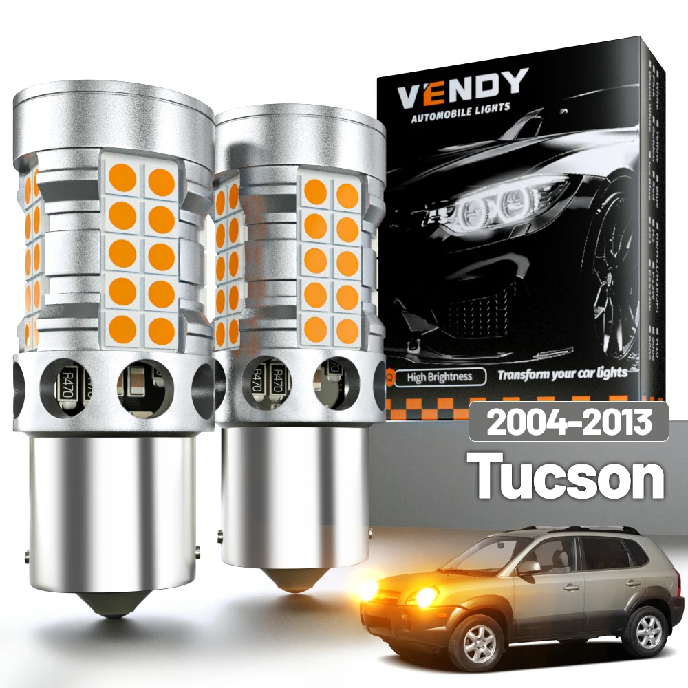 

2 шт. светодиодные указатели поворота для Hyundai Tucson 2004-2013, поворотные фонари 2005 2006 2007 2008 2009 2010 2011 2012, аксессуары Canbus