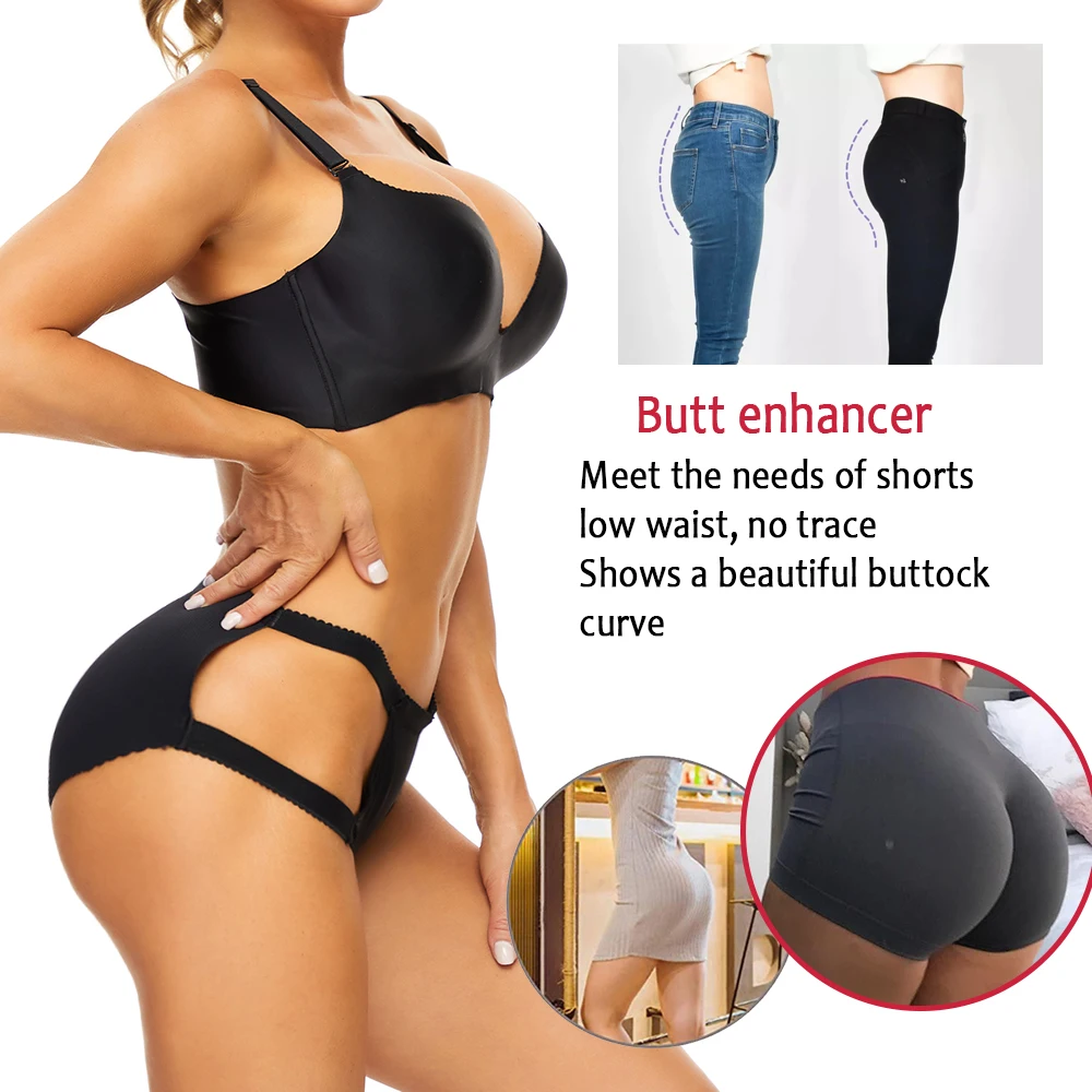 SEXYWG Butt Lifter Panties Hip Shapewear for Women Fashion Fake Booty Ass Body Shaper Hip Enhancer Push Up Shaper Panties